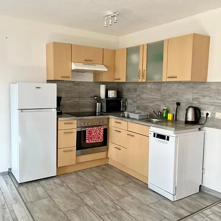 Apartmán Audi - Neckarsulm - Bad - Kueche - Balkon - 4 Personen Bad Friedrichshall