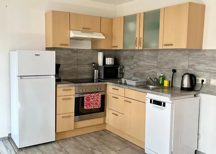 Apartament Audi - Neckarsulm - Bad - Kueche - Balkon - 4 Personen Bad Friedrichshall